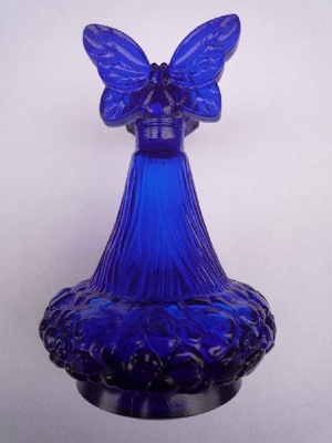Bottiglia Blue Flower / H. 14 CM - Bottiglie