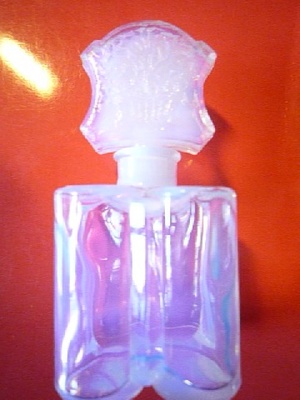 BOTTIGLIA * cristallo del trifoglio OPALINE H 9 cm - Bottiglie