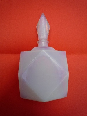 Bottiglia * cristallo opalino Art Deco H 13 CM - Bottiglie