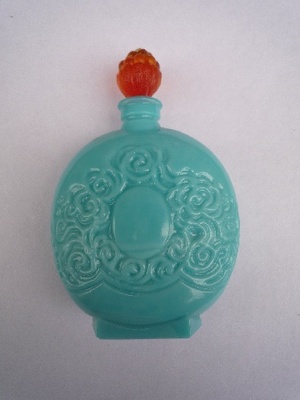 Bottiglia * opale Sultana turchese / H. 11 cm - Bottiglie