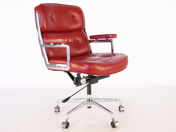 Eames Lobby ES104 - Rosso scuro