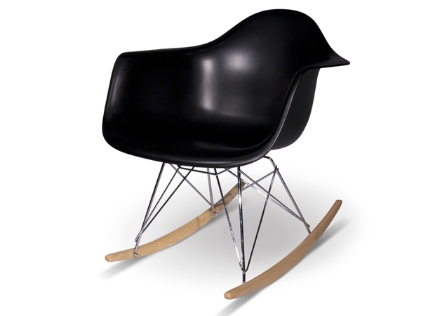 Eames Rocking Chair  RAR - Nero