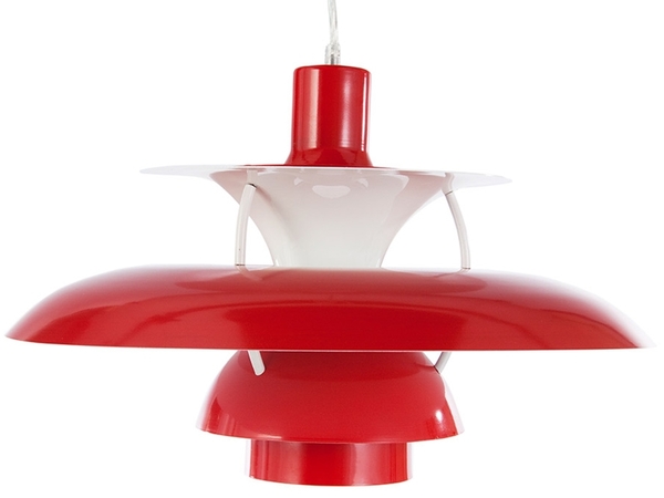 Lampada a sospensione PH5 - Rosso