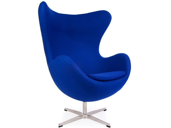 Poltrona Egg Arne Jacobsen - Blu