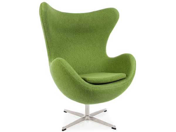 Poltrona Egg Arne Jacobsen - Verde