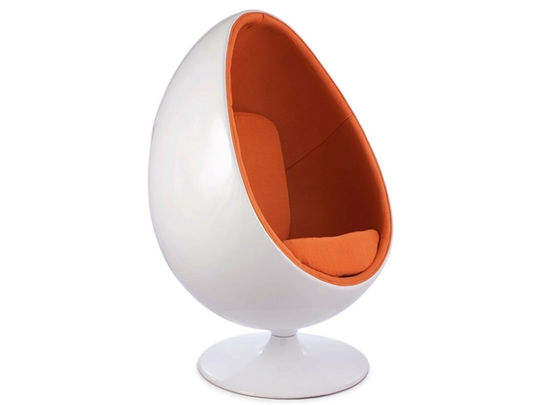 Poltrona Egg ovale - Arancione