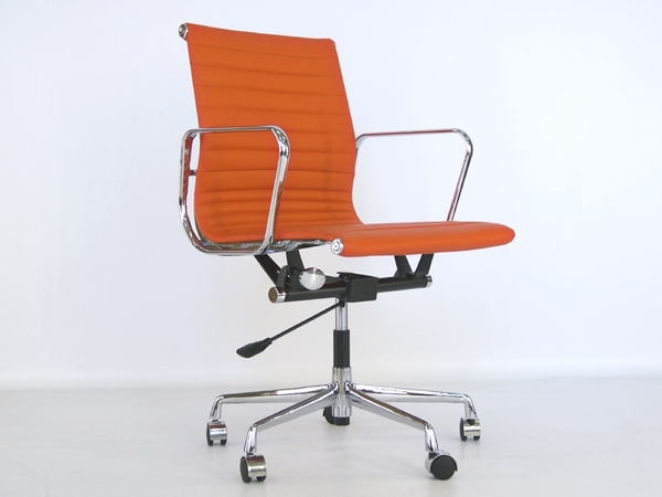 Sedia Eames Alu EA117 - Arancione