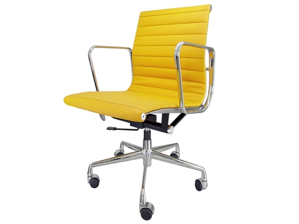 Sedia Eames Alu EA117 - Giallo