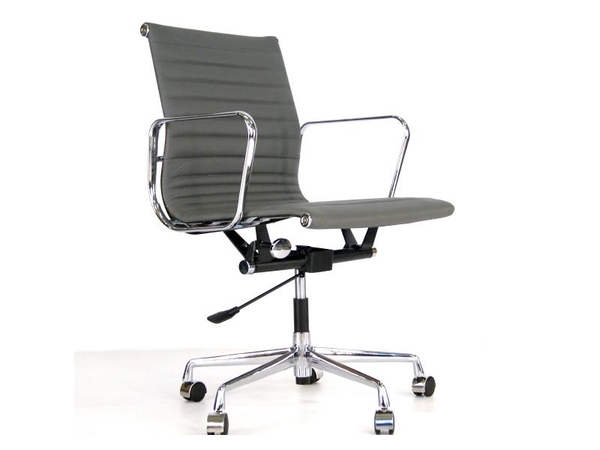 Sedia Eames Alu EA117 - Grigio