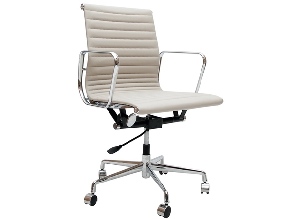 Sedia  Eames Alu EA117 - Grigio chiaro