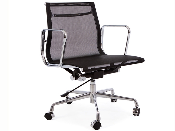 Sedia Eames Alu EA117 - Nero