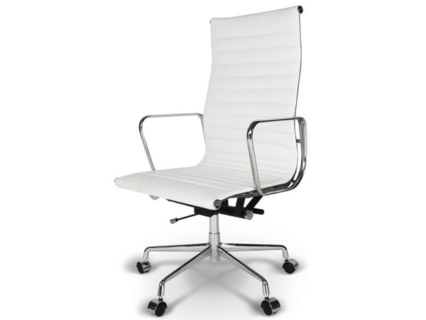 Sedia Eames Alu EA119 - Bianco