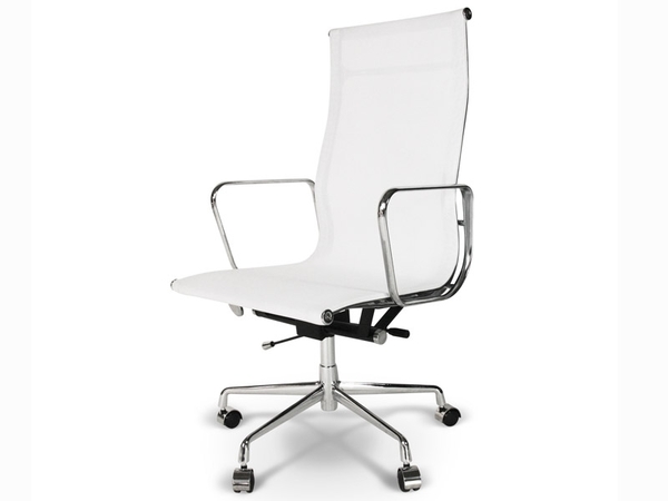 Sedia Eames Alu EA119 - Bianco