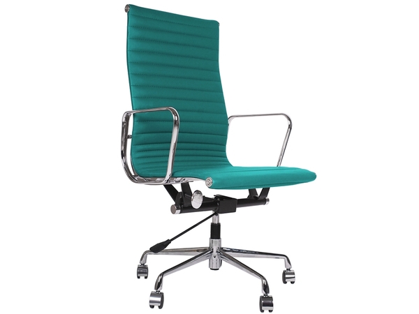 Sedia Eames Alu EA119 - Blu