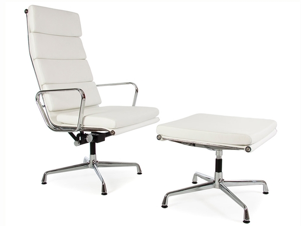 Sedia Lounge EA222 - Bianco