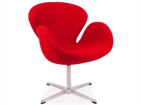 Sedia Swan Arne Jacobsen - Rosso