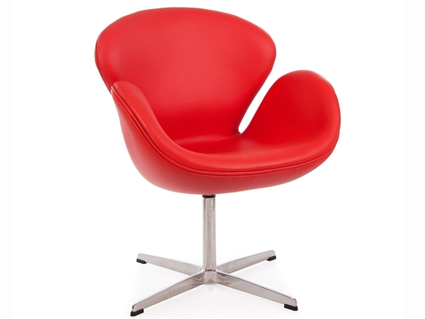 Sedia Swan Arne Jacobsen - Rosso